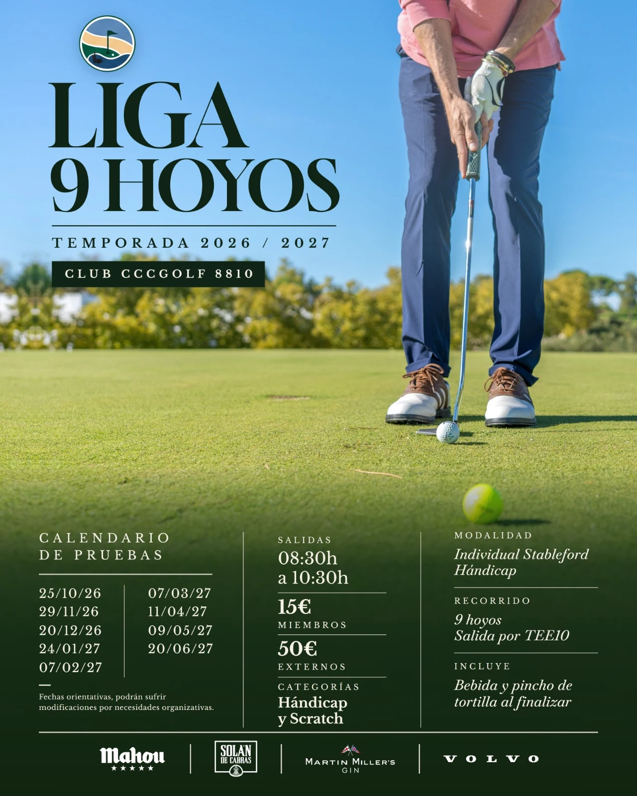 Cartel Liga 9 Hoyos Cabanillas 2026/2027
