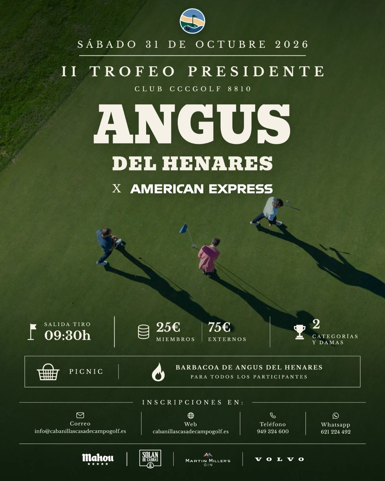 Cartel II Trofeo Presidente 2026